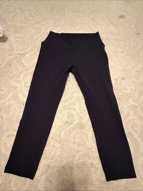 ALO yoga pant 5/6 black L airbrush